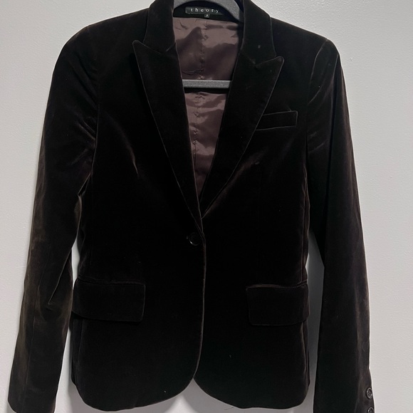 Theory brown blazer - Picture 1 of 2